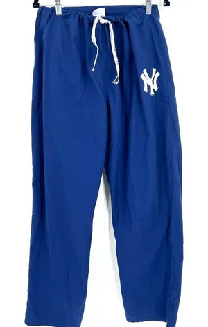 Cherokee New York Yankees XL‎ unisex scrub pants euc NYY thumbnail 1