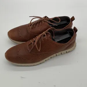 Cole Haan Zerogrand Wingtip Oxford Shoes Brown Leather Womens 8B thumbnail 2