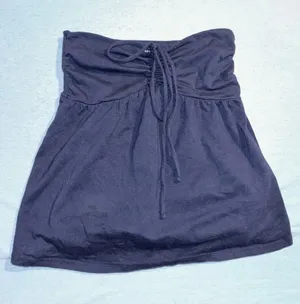 Hollister Women’s Navy Strapless Top thumbnail 1
