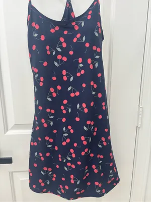 Outdoor voices athletic dress cherry print thumbnail 2