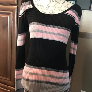 Derek Heart Long Sleeve Sweater Dress Large thumbnail 4