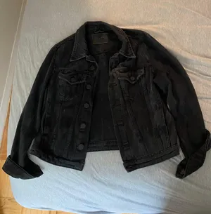 BLANK NYC Black Denim Jacket thumbnail 1