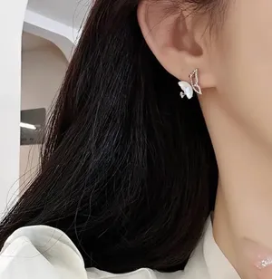 Embark on a whimsical journey with our Pairs Fairy Style Sweet Start Earrings. thumbnail 5