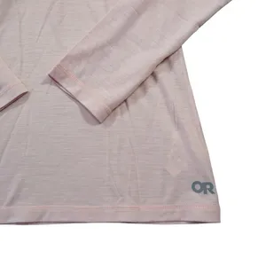 Outdoor Research Alpine‎ Onset Merino 150 Half Zip Sienna Heather Pink Small NWT thumbnail 4