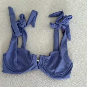 BEACH RIOT Blair Top Periwinkle Waffle, Size Small, $128 thumbnail 7