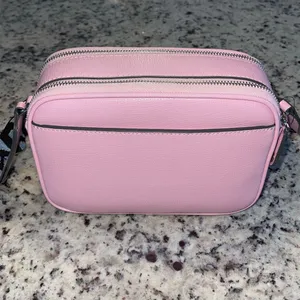 Karl Lagerfeld Paris Maybelle Camera Crossbody Bag Blush Pink NWT‎ thumbnail 6