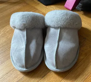 Grey Scuffette UGG Slippers  thumbnail 3