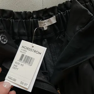 FRNCH NWT Faux Leather Belted Shorts thumbnail 7