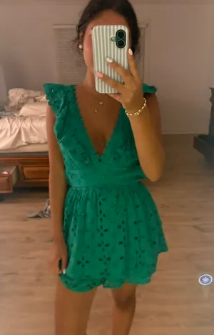 Altard State Opal Eyelet Romper thumbnail 2