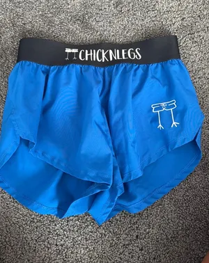 Blue ChicknLegs Athletic Running Shorts Size XXS thumbnail 1