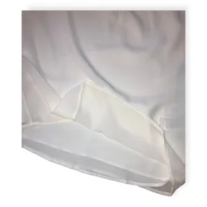 J. Crew Womens white flutter sleeve key-hole blouse thumbnail 4