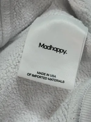 Madhappy Campus Fleece Crewneck Collection White Pink L thumbnail 5