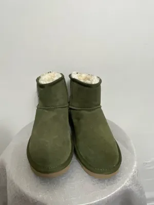 Time and Tru Olive Green Short Boots Size 7 – NWT(B23) thumbnail 2