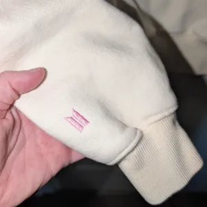 Official BTS Boys with Luv Sweater Medium Cream/Pink thumbnail 4