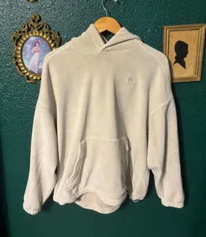 Oner Active Tan Fleece Pullover Hoodie Sz Large thumbnail 1