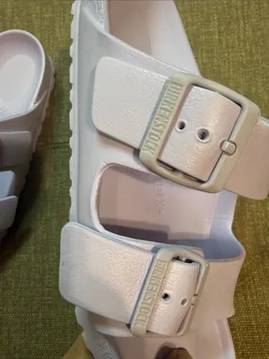 Birkenstock Arizona EVA Sandals in light purple thumbnail 6