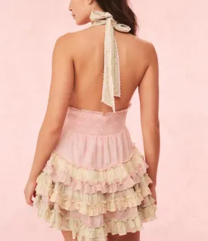 LoveShackFancy Taffy Twist dress XL NWT thumbnail 2