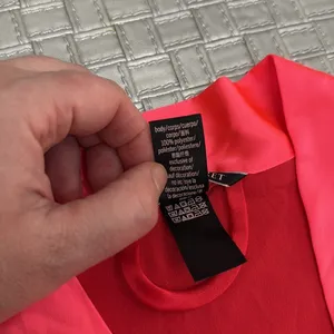 Victoria’s Secret Red Satin Kimono Robe XS/S Pink Trim (No Belt) thumbnail 3
