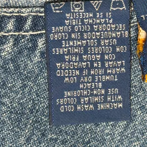 Vintage Winnie the Pooh Denim Shortalls Womens‎ 18W 20W Embroidered Overalls thumbnail 7