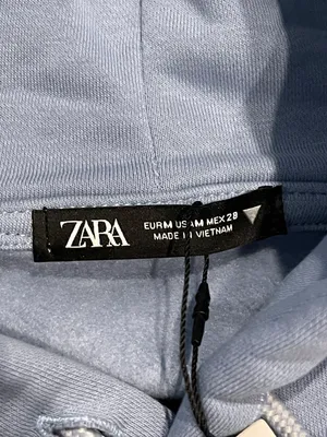 ZARA Long Sleeve Sweatsuit Set With Hoodie Size And Wide Pants Size M thumbnail 2