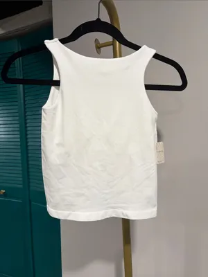 FREE PEOPLE NWT Clean Lines Cami / White thumbnail 6