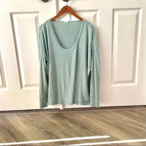Out from Under green long sleeved top thumbnail 10