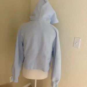 LULULEMON‎ Scuba Oversized Half-Zip Hoodie Blissful Blue Size XS/S thumbnail 5