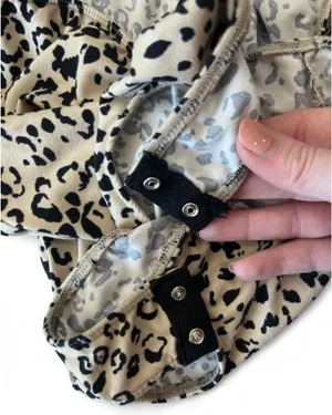Le Lis One-Shoulder Bodysuit Cheetah M thumbnail 6