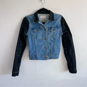 J Brand Bowie Two Tone‎ Jean Jacket thumbnail 2
