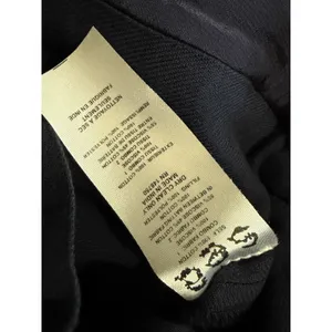 Sea New York Jumpsuit Women 2 Navy Blue Peplum Wide Leg Smocked Back Pocket thumbnail 9
