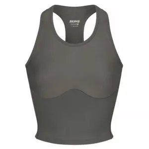 SKIMS Performance Racerback Tank Gunmetal thumbnail 10