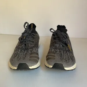 Adidas UltraBoost X Women’s Running Shoes 6.5 Gray Black Knit Sneakers BB4968 thumbnail 4