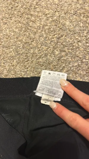 Sparkly Nike Spandex Pro Dri-Fit Shorts Small thumbnail 5