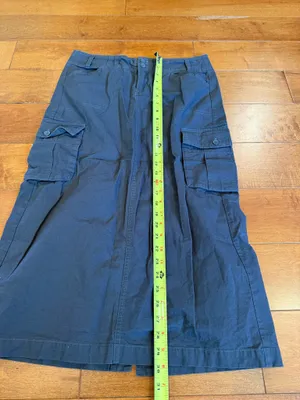 Brandy Melville brown Cargo Midi Skirt ONE SIZE thumbnail 7