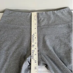 Scorpio Sol Heather Grey High Waisted Active Leggings Medium Hidden Pocket‎ thumbnail 12