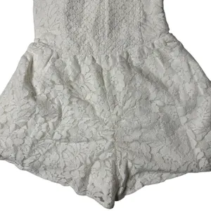 Abercrombie & Fitch White Floral Lace Romper Women’s XS Boho Coquette thumbnail 5