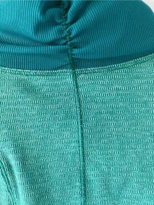 lululemon athletica runderfulTeal Half-Zip Pullover thumbnail 6