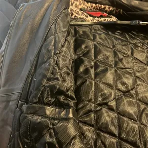 Vintage Leather Jacket Excelled Collection 1X Plus Size Black Zip Up Coat thumbnail 6