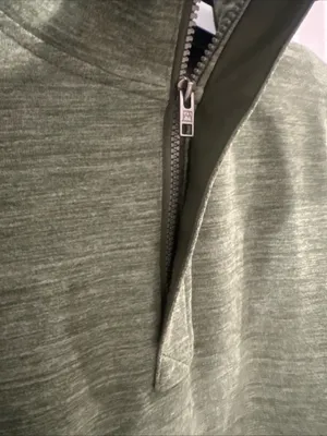 Avalanche Olive Green Half-Zip Pullover Sweatshirt thumbnail 5