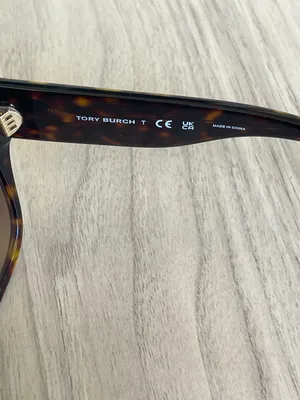 Tory Burch Tortoiseshell Cat-Eye Sunglasses with Brown Gradient Lenses thumbnail 8