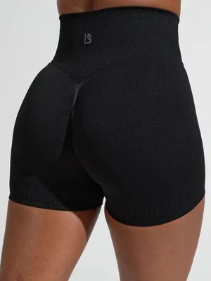 Buffbunny Ribbed Seamless Scrunch Short thumbnail 1