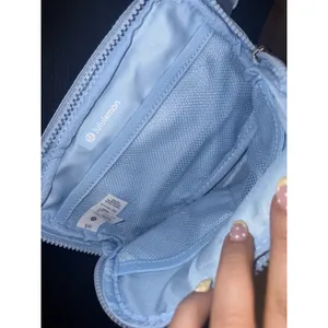 Lululemon Everywhere Belt Bag 1L Light Blue Pastel Fanny Pack Waist Bag OS thumbnail 5