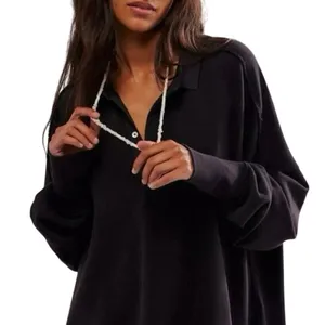 FREE PEOPLE Olivia Sweatshirt Size L MSRP $148 New without Tag SOO thumbnail 4