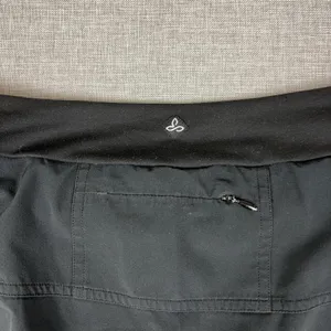 PrAna‎ Skort Womens M Black Athletic Pull On Pockets Built In Shorts Tagless thumbnail 10