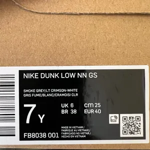 New NIKE Dunk Low Next Nature GS 'Smoke Grey Light Crimson' thumbnail 10