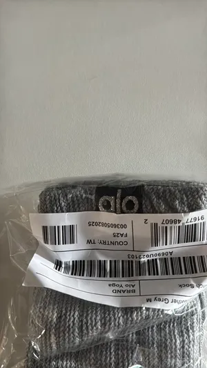 Alo Yoga Scrunch Socks grey thumbnail 5