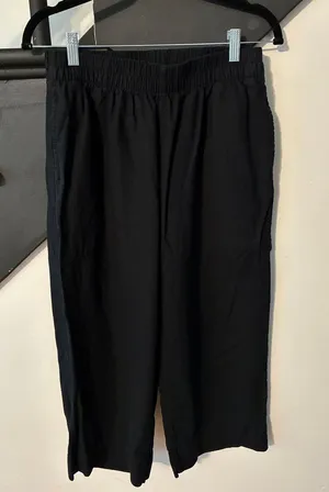 Old Navy linen blend straight leg pants thumbnail 1