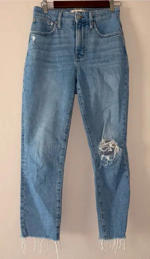 Madewell perfect vintage curvy jean distressed 26 thumbnail 1