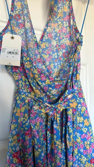 Billabong Floral Halter Maxi Dress thumbnail 3