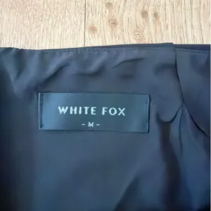 White Fox Mini Skirt Size M Black thumbnail 3